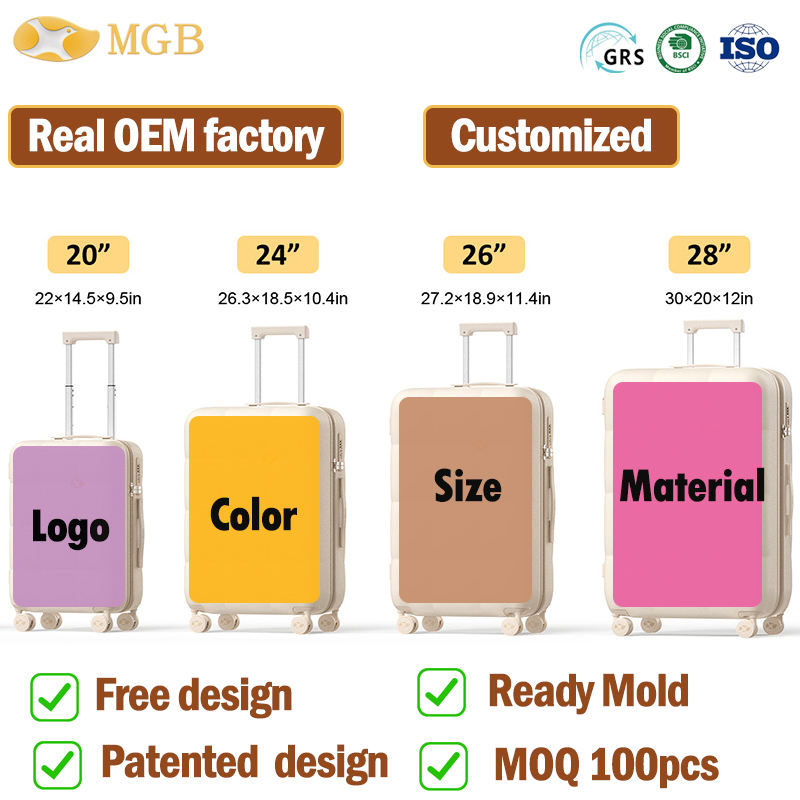 MGB Custom Logo 20-inch Lightweight Children<i></i>'s Cartoon Carry-On Luggage - Shenzhen Yumi Luggage